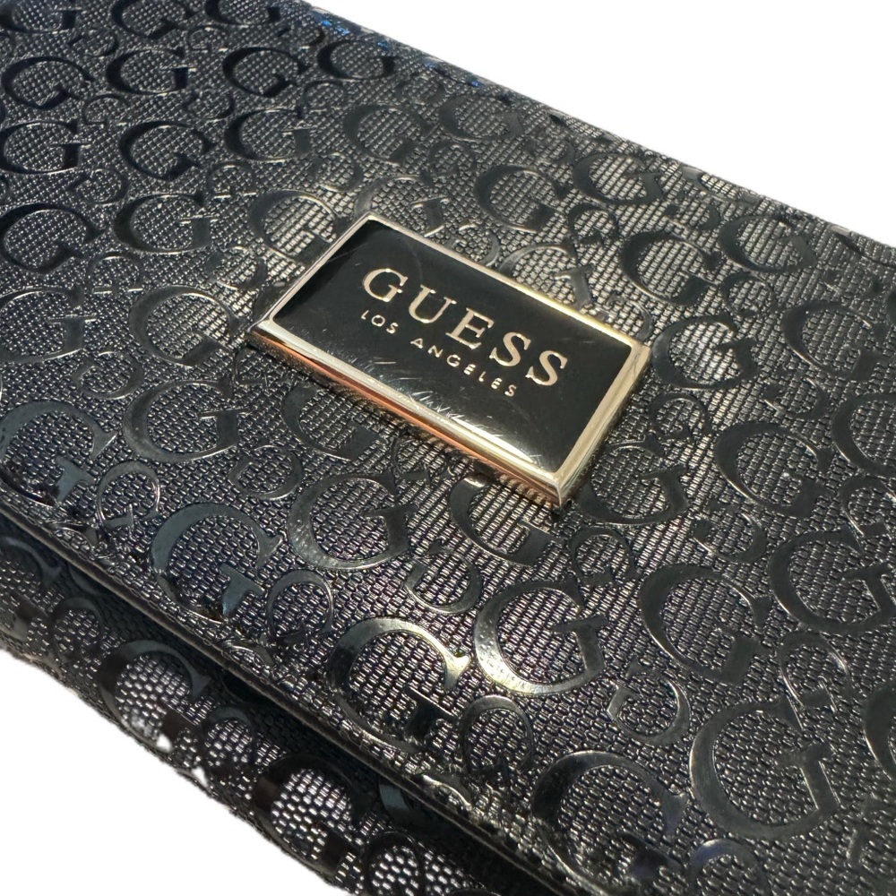 Guess Black & Gold Wallet NWOT - Picture 7 of 7